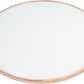 Alivia End Table in Rose Gold & Frosted Glass 81837