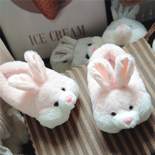 Winter Warm Rabbit Slippers