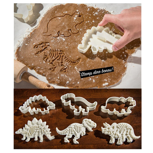 FEEUNM Dinosaur Cookie Cutters Molds.