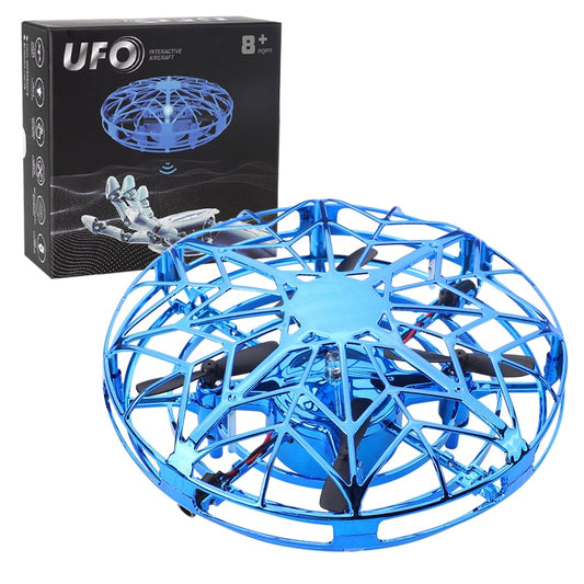 Mini Helicopter RC UFO Dron Aircraft Hand Sensing Infrared RC Quadcopter Electric  Toys for Children