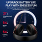 Picun Wireless Headphones for Cellphone Gamer Low-Latency Bluetooth Headset, With RGB Light, HIFI Stereo Vibration Sound