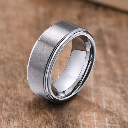 Vnox Tungsten Carbide Ring