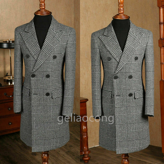 Geliaocong Long Blazer Suit