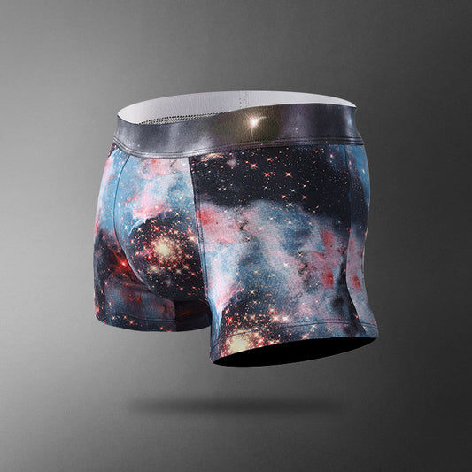 Men's underwear Universe starry print