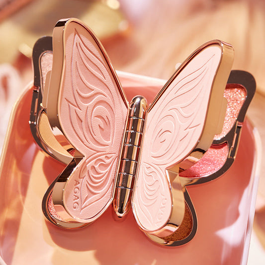 GEMINI ANGEL.  Butterfly Pressed Powder Eyeshadow Palette.